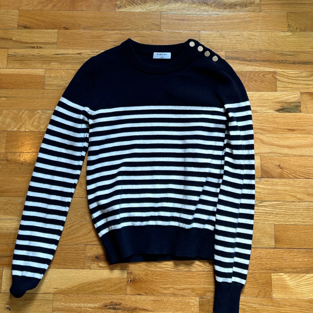Aritzia Babaton striped sweater